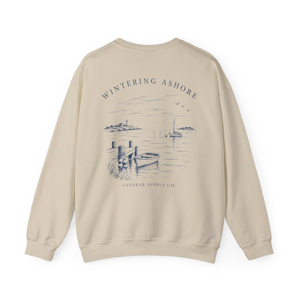 Wintering Ashore Crewneck