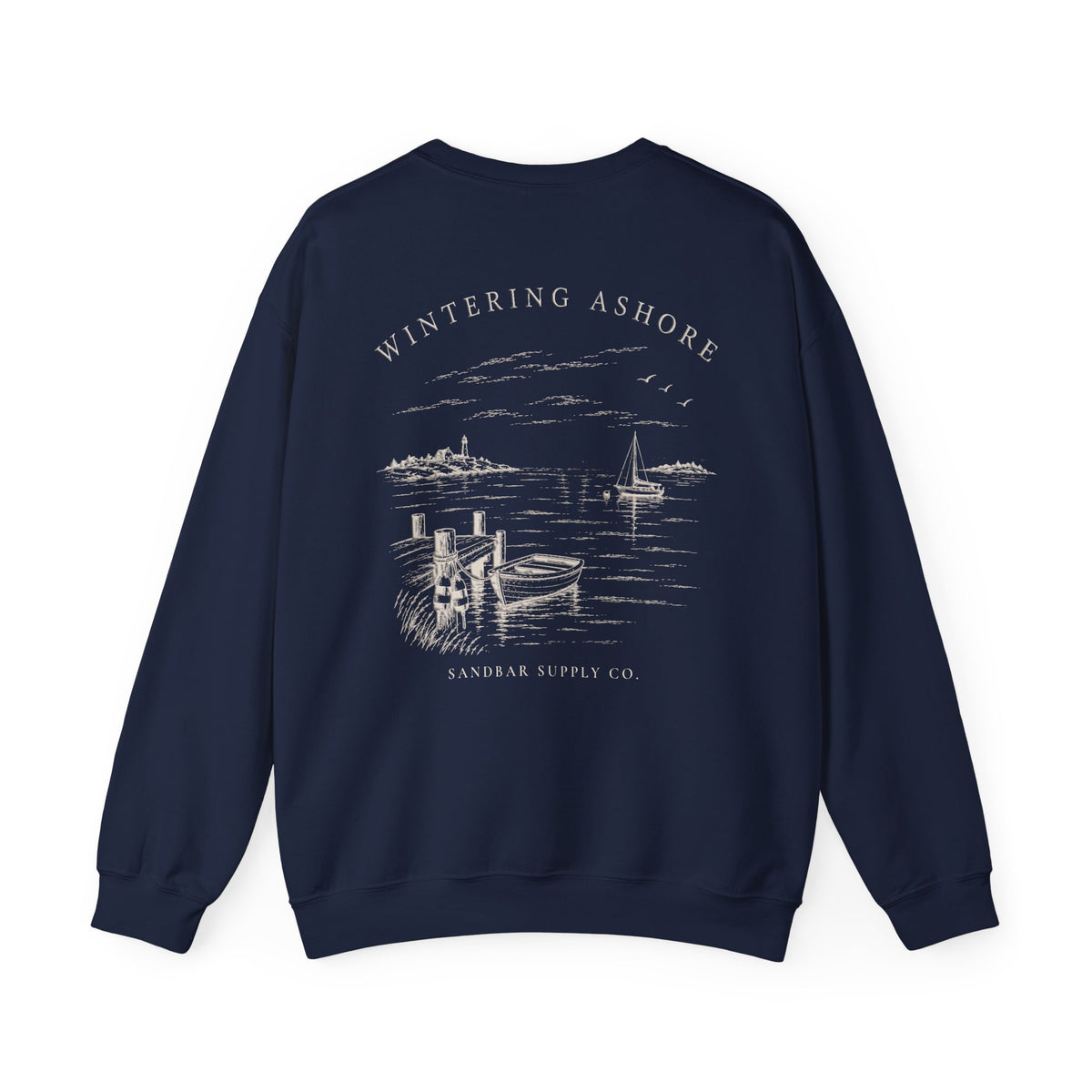 Wintering Ashore Crewneck