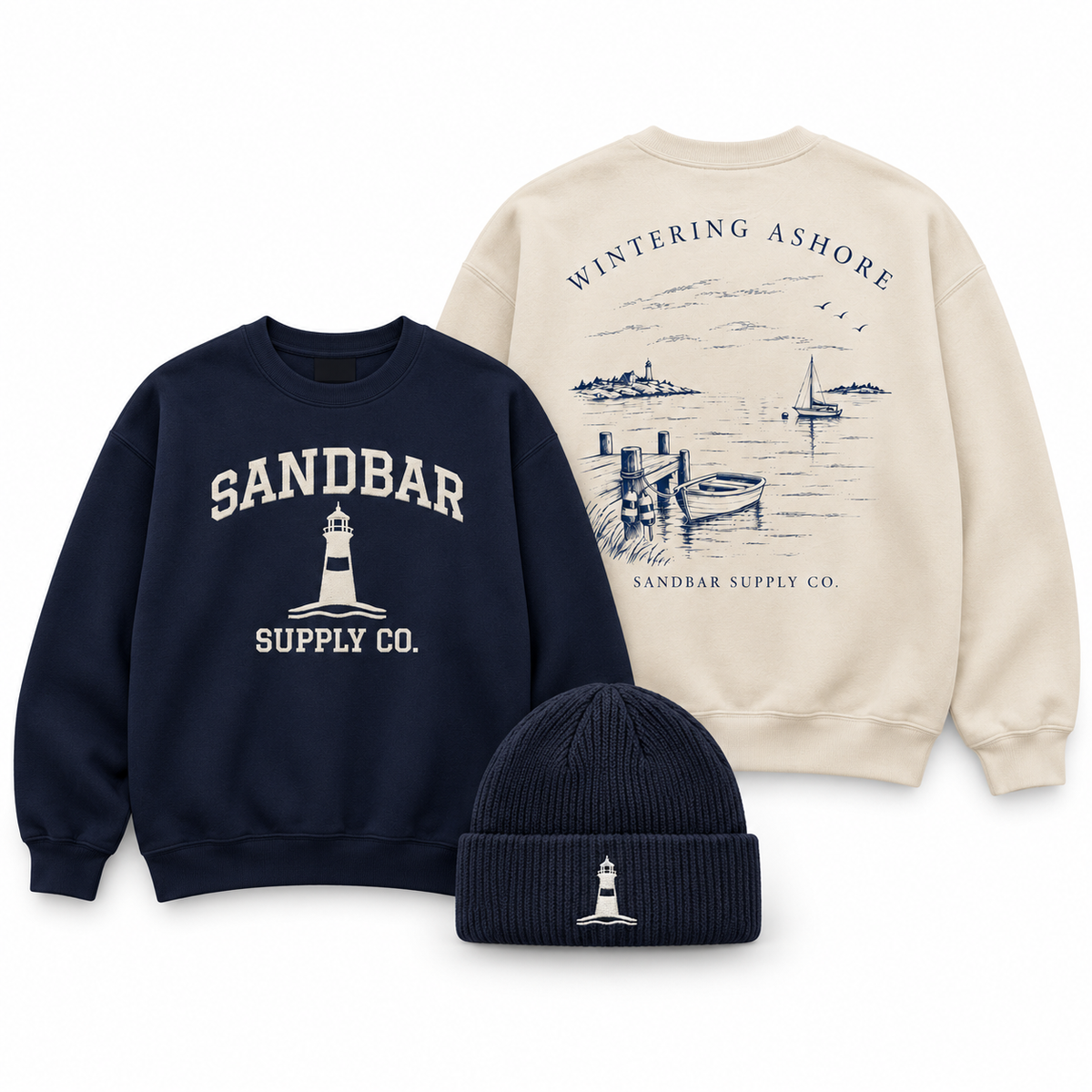 Crewneck + Beanie Bundle